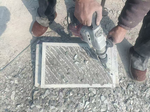 青石板鏨道面